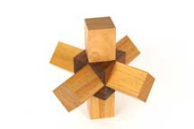 Diagonal on Burr (K-4) by Akio Kamei