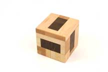 Six Piece Burr Cube by Tom Lensch