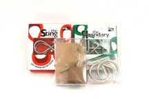 Four Large Wire Puzzles by Woodpuzzle