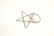 Wire Star and Circle