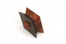 Dual Rhombic Pyramid by Mike Toulouzas