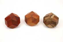 Golden Rhombic Icosahedron Set A by Wayne Daniel