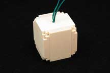 Stickman #9 Snowflake Ornament by Robert Yarger