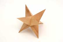 Long Beamed Star by Interlocking Puzzles