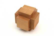3 Piece 3x3x3 Burr by Pelikan