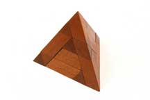 Five-Piece Tetrahedron by Wayne Daniel