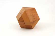 Six-Piece Truncated Cube by Interlocking Puzzles