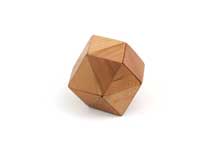 Asymmetric Zig-Zag Pennyhedron (52) by Stewart Coffin