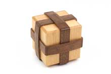 Parcel Cube (M-16-3) by Akio Kamei