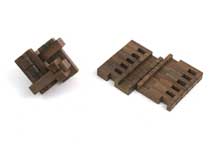 12-Piece Burr Pair (K-12-2, K-12-3) by Akio Kamei
