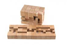 25 Notchable Burr Piece Set by Stewart Coffin