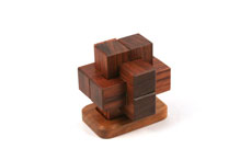 Crooked 6 Piece Burr (Pinned Version) by Junichi Yananose