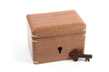 Box with a Key (P-38-1-2) by Akio Kamei